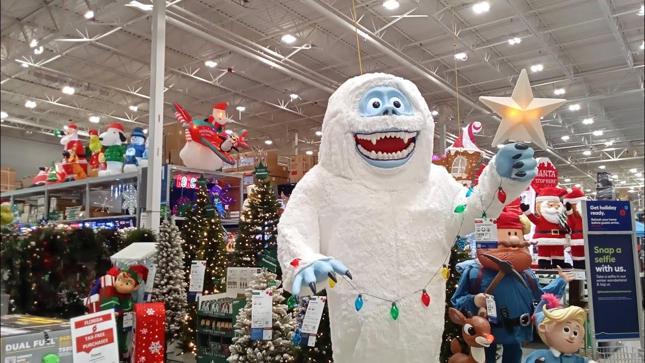 Lowes 2025 Christmas Inflatables and Animatronic Decorations 