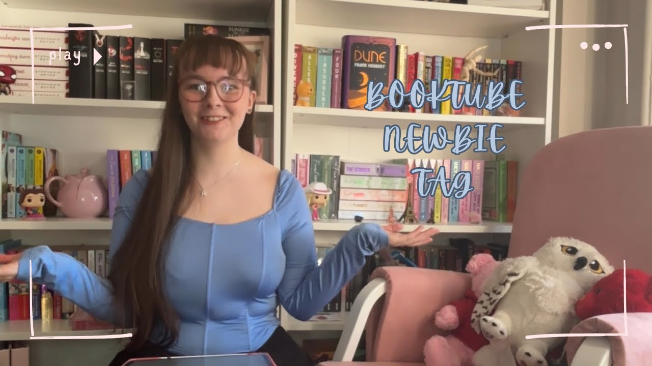 My first video! The Booktube Newbie Tag!