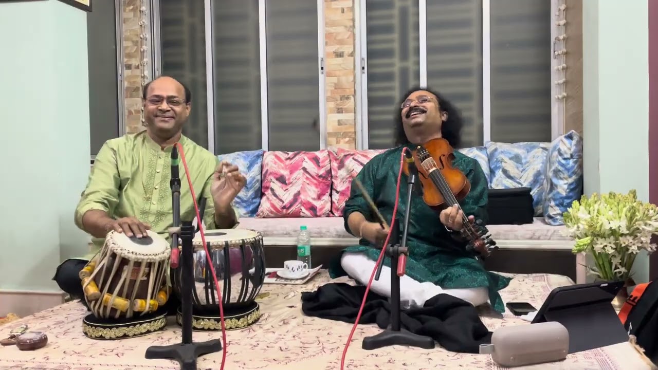 Raga Hemant in Dhamar Taal & Drut Ektal I Indradeep Ghosh - Violin I Ujjwal Bharati Tabla I Part - I