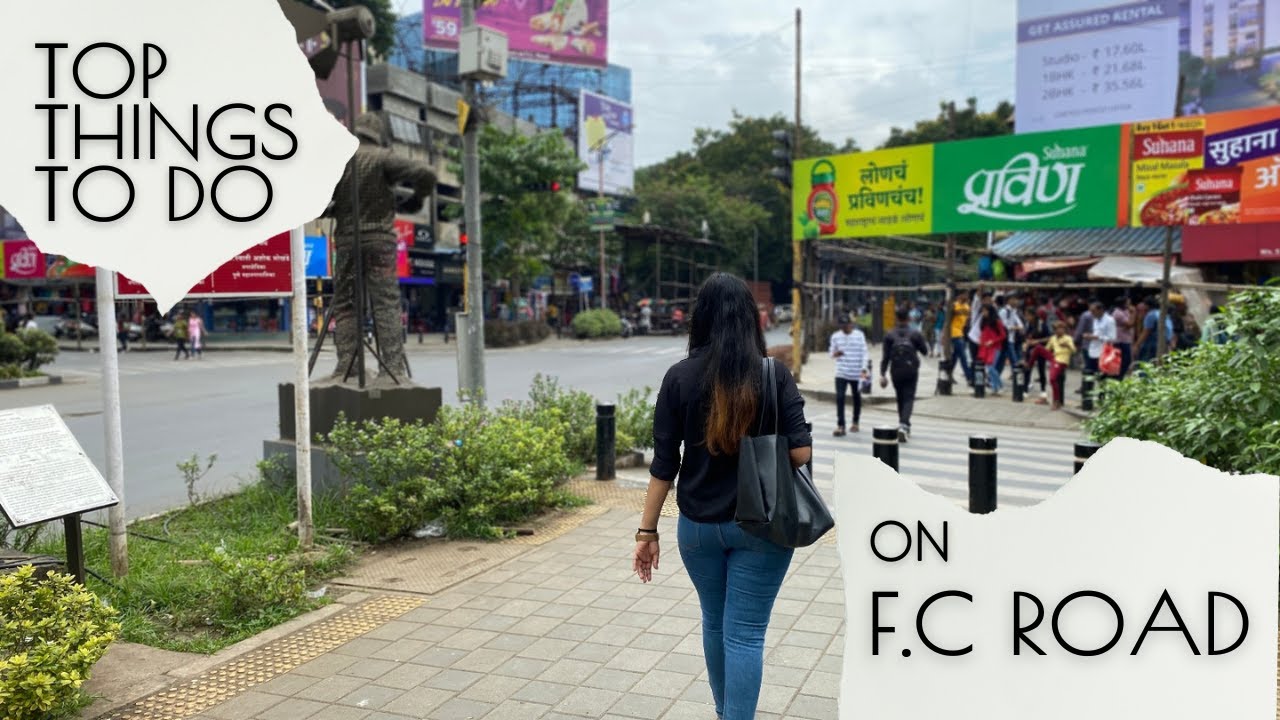 Top 5 things to do and explore at FC Road, Pune | Street Shopping | Pune Food Vlog |Amisha Choudhary
