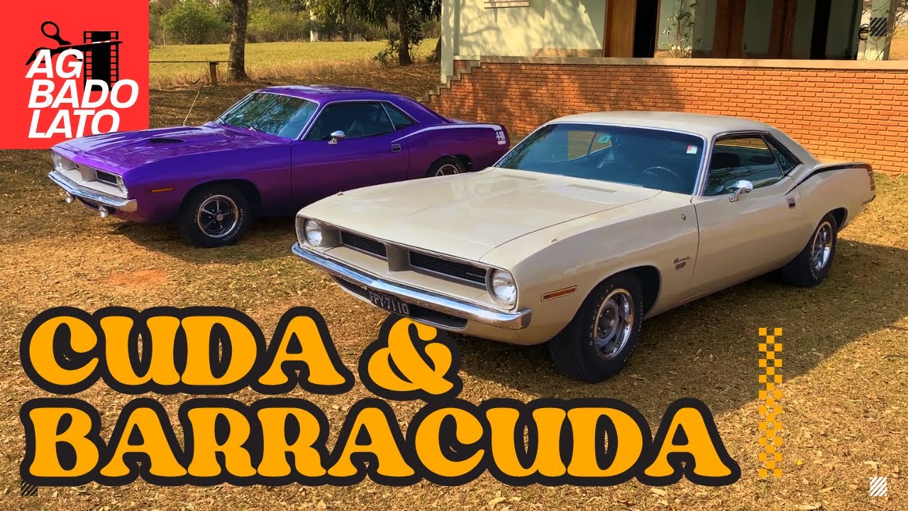 CUDA & BARRACUDA 1970 - A HISTORIA  E AS DIFERENÇAS DOS DOIS CARROS