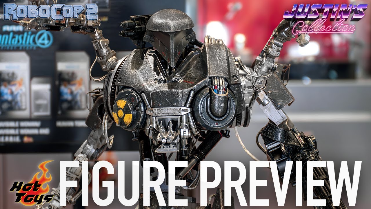 Hot Toys RoboCain Robocop 2 - Предварительный просмотр фигурки, эпизод 371