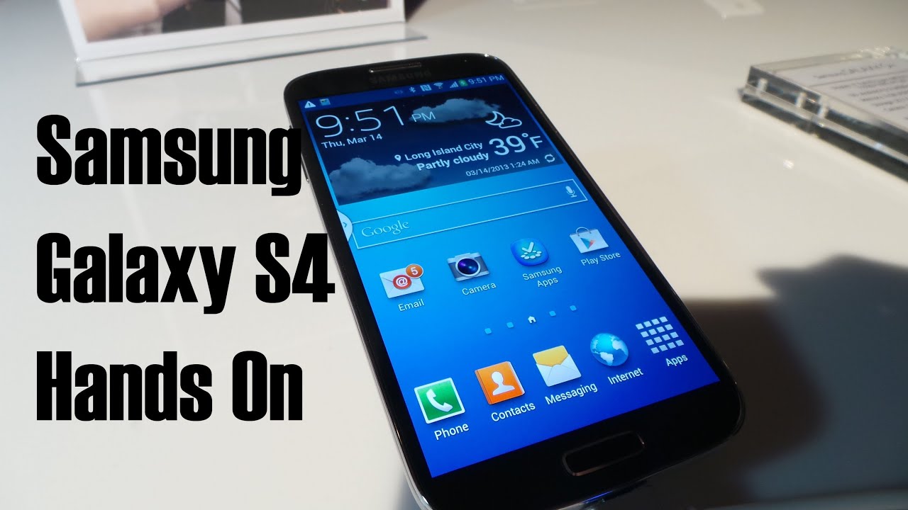 Samsung Galaxy S4 Hands-On