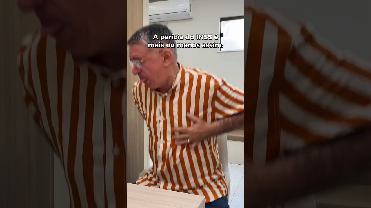 A per&iacute;cia do INSS &eacute; mais ou menos assim? #humor #comedia #periciadoinss