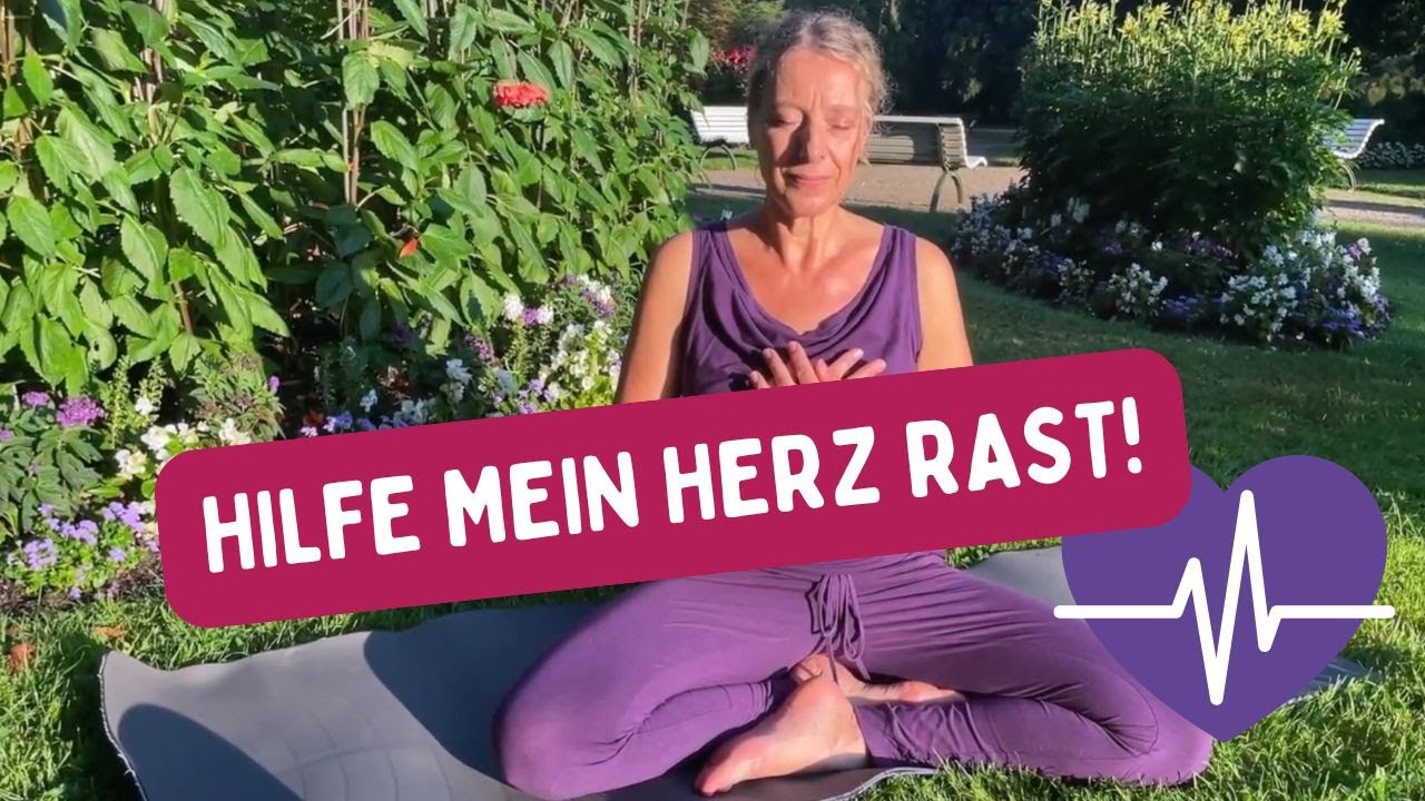 Yoga bei Herzrasen und Herzklopfen - schuld ist ein Hormon!