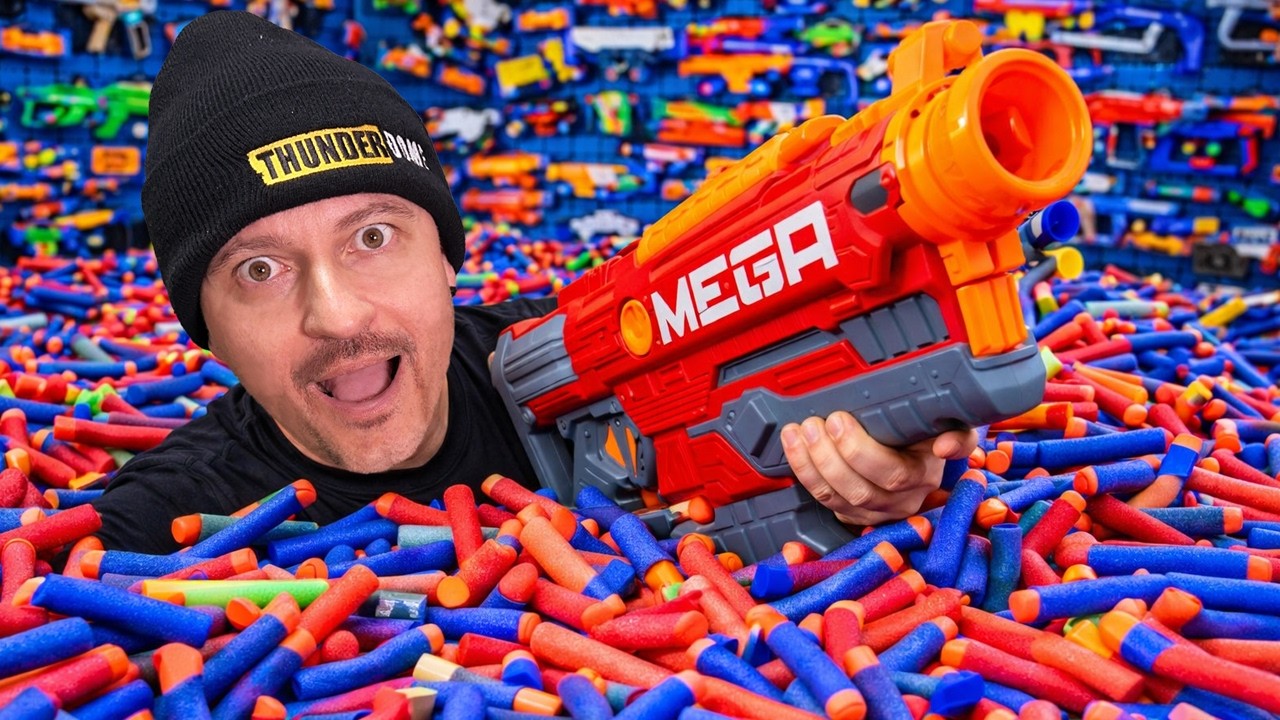 Nerf Modulus inside THUNDERDOME (JackC B-Day!)
