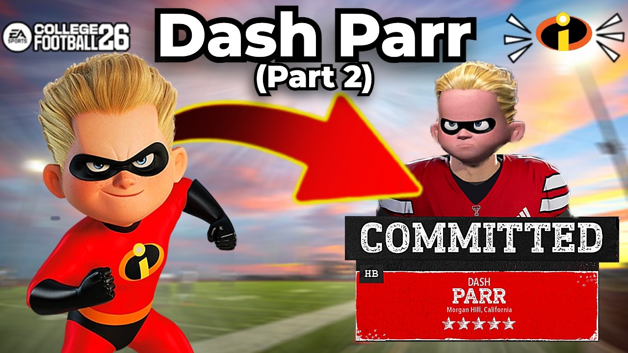 I Put Dash Parr in College Football 26! (Part 2)