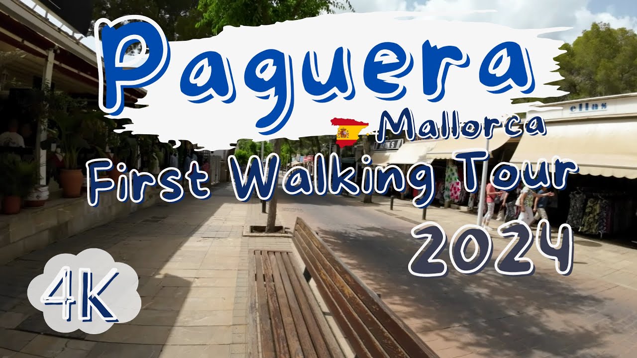 Paguera, Mallorca 2024: Explore the streets of Paguera - Paguera Boulevar