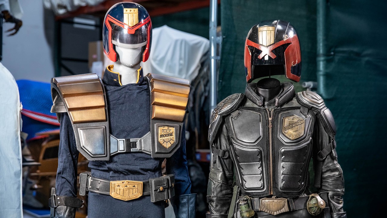 Judge Dredd (1995) vs Dredd (2012) Costumes