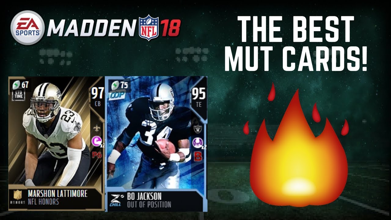 The Best MUT Cards To Use In Madden 18
