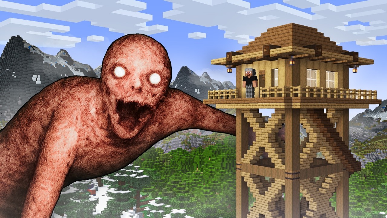 Sobreviv&iacute; a los Cr&iacute;ptidos de los Montes Apalaches en Minecraft