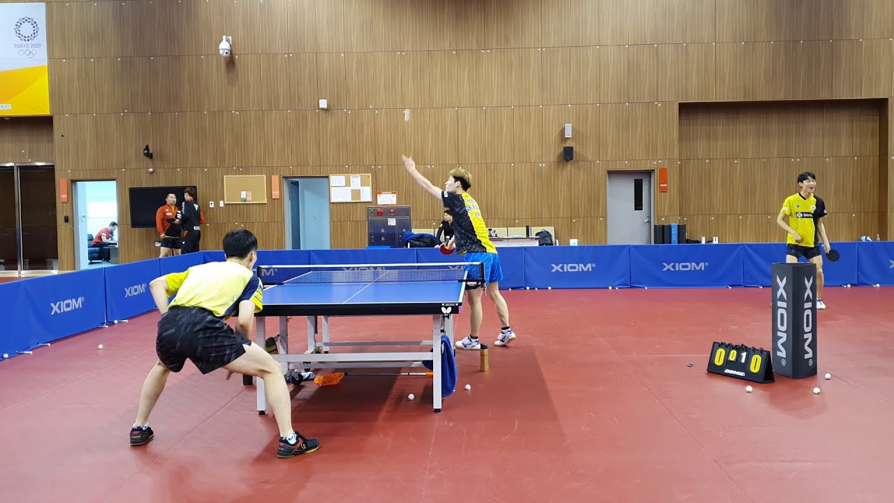 탁구 국가대표 연습영상(Table tennis national practice video)