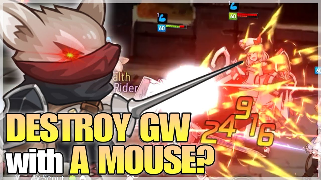 DESTROY GUILDWAR with A MOUSE?!! - Epic Seven