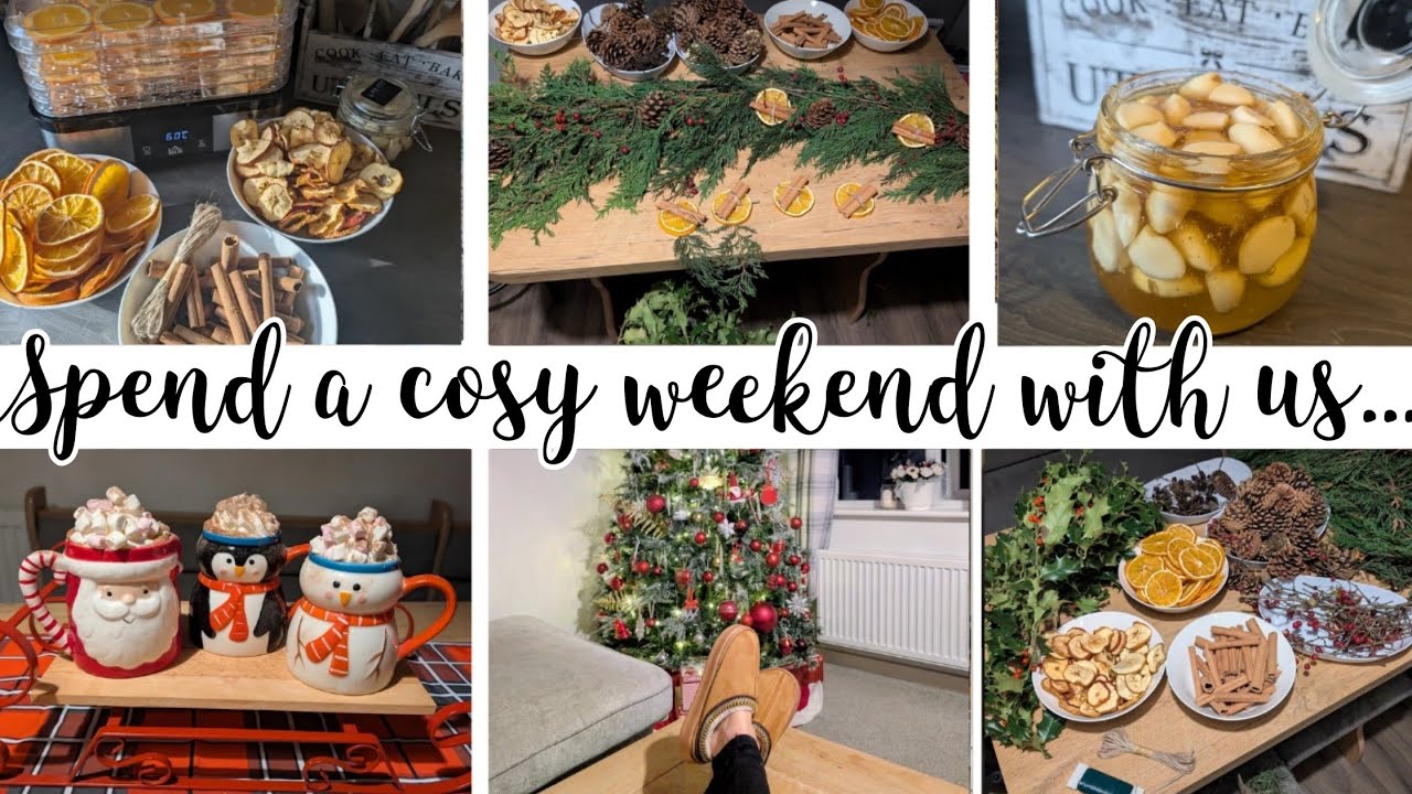 DECORATE FOR CHRISTMAS 2025🎁 🎄 Spend a weekend with us | Homestead life | backyard farm & recipes 