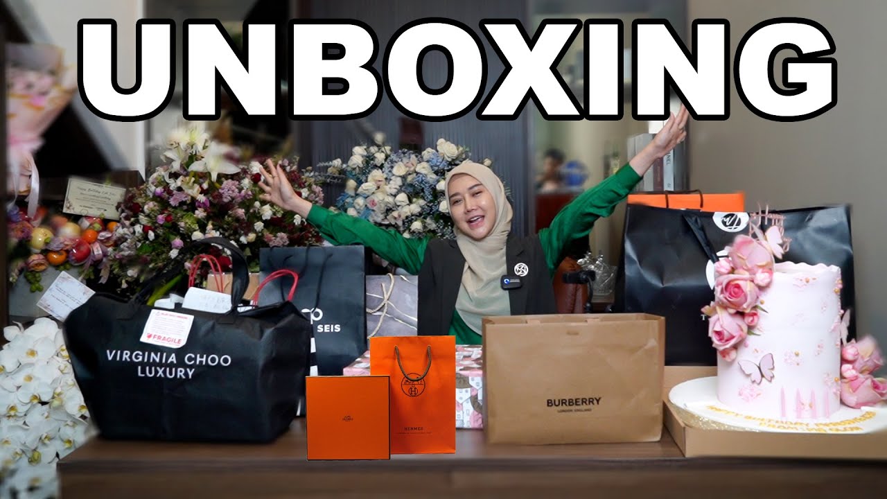 UNBOXING KADO ULTAH!! TERIMAKASIH SEMUANYAA !!