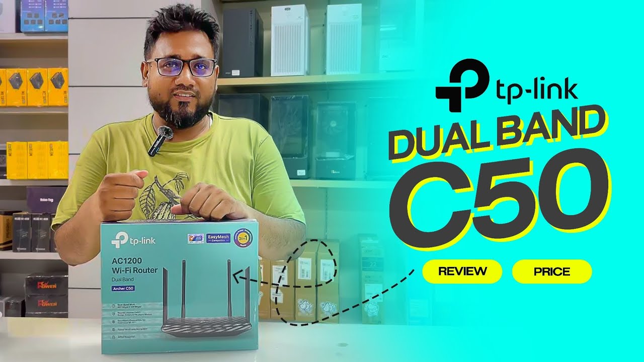 TP-Link's Archer C50 - A Budget Router That Delivers  | tplink Archer C50 Dual Band Router