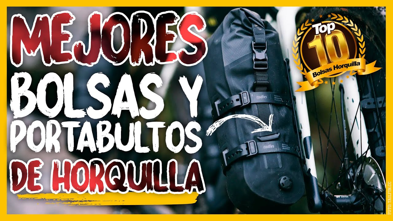 Mejores bolsas BIKEPACKING para horquilla | Portabultos GRAVEL