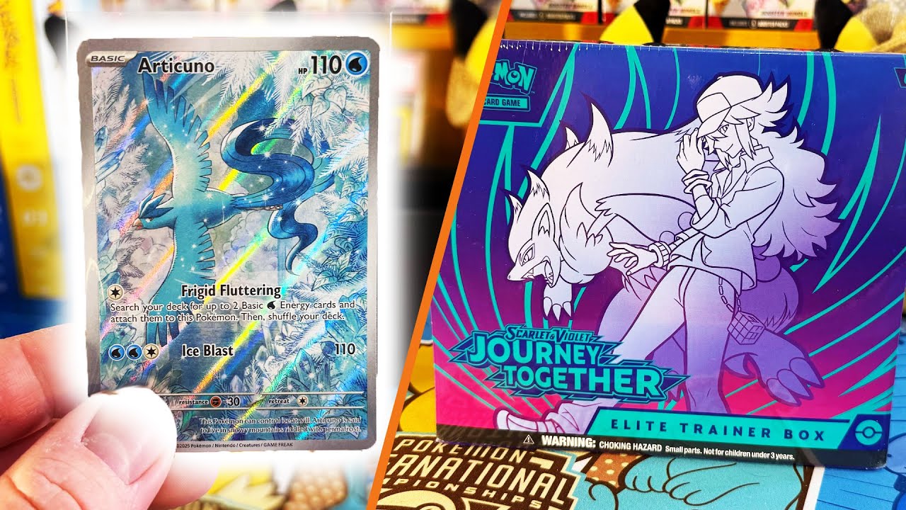 Journey Together Pokemon TCG Early Unboxing - Elite Trainer Box, Build and Battle