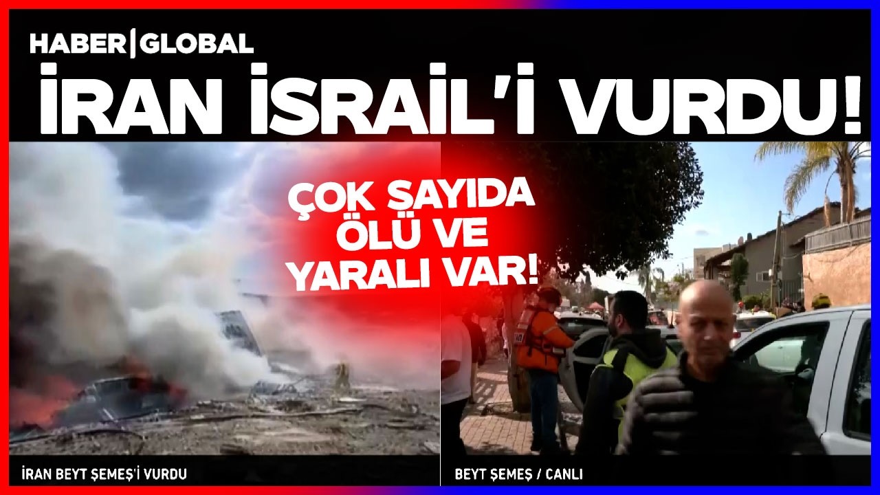 SON DAKİKA I İran'dan İntikam Saldırısı İsrail'de Beyt Şems Vuruldu! Çok Sayıda Ölü ve Yaralı Var!