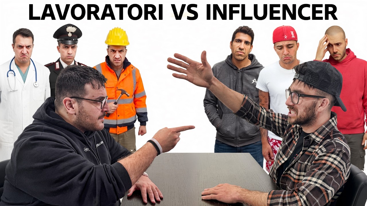 Influencer VS Lavoratori Normali | Feat. Jody Cecchetto
