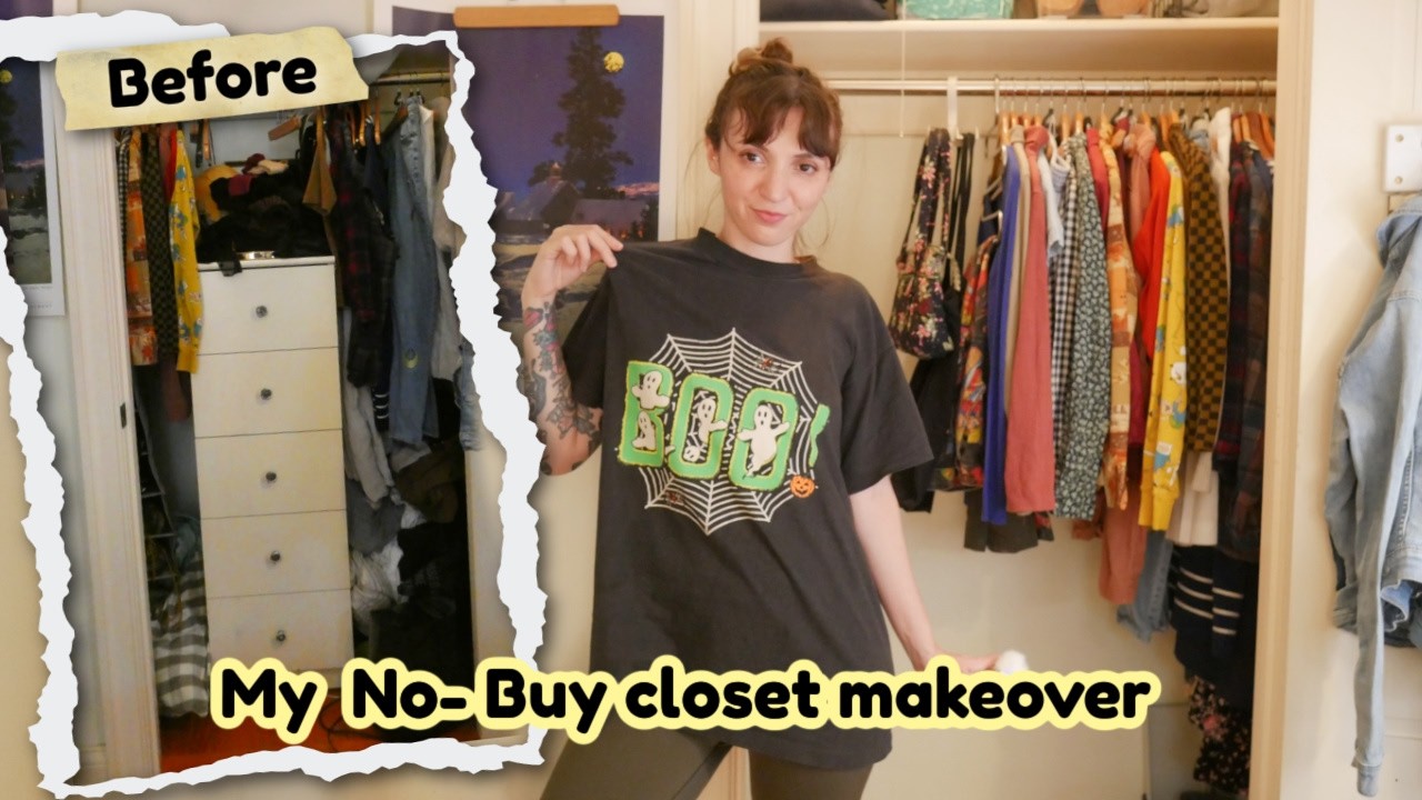 Small Closet Makeover without Buying Anything (why did I put this off for a year?)