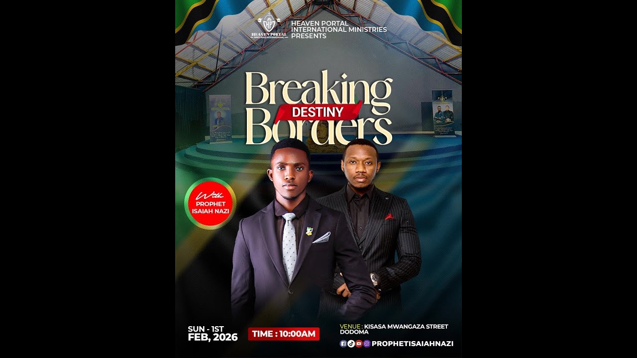 LIVE:  BREAKING DESTINY BORDERS| PROPHET ISAIAH NAZI