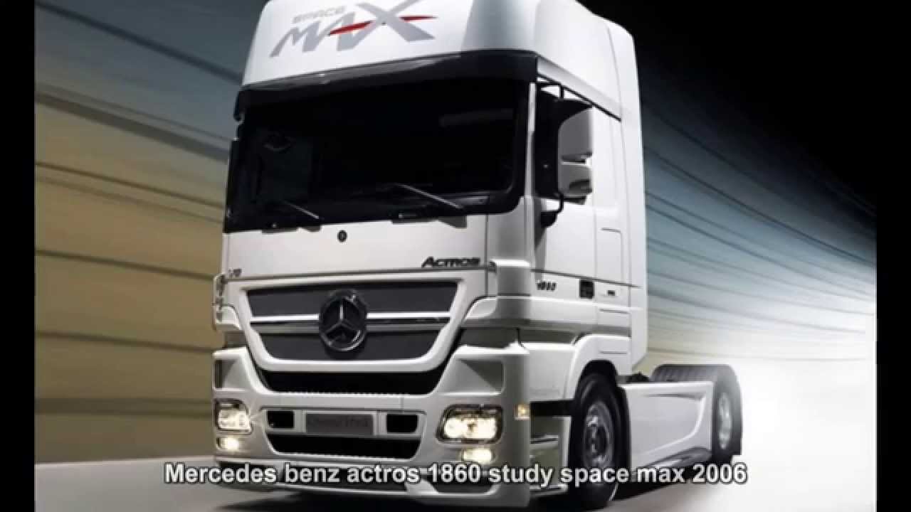 #1259. Mercedes benz actros 1860 study space max 2006 (Prototype Car)