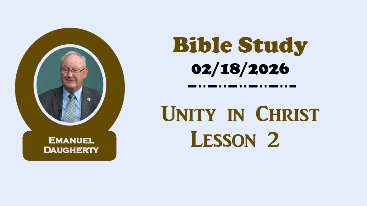 Wednesday Bible Study - 2/18/2026