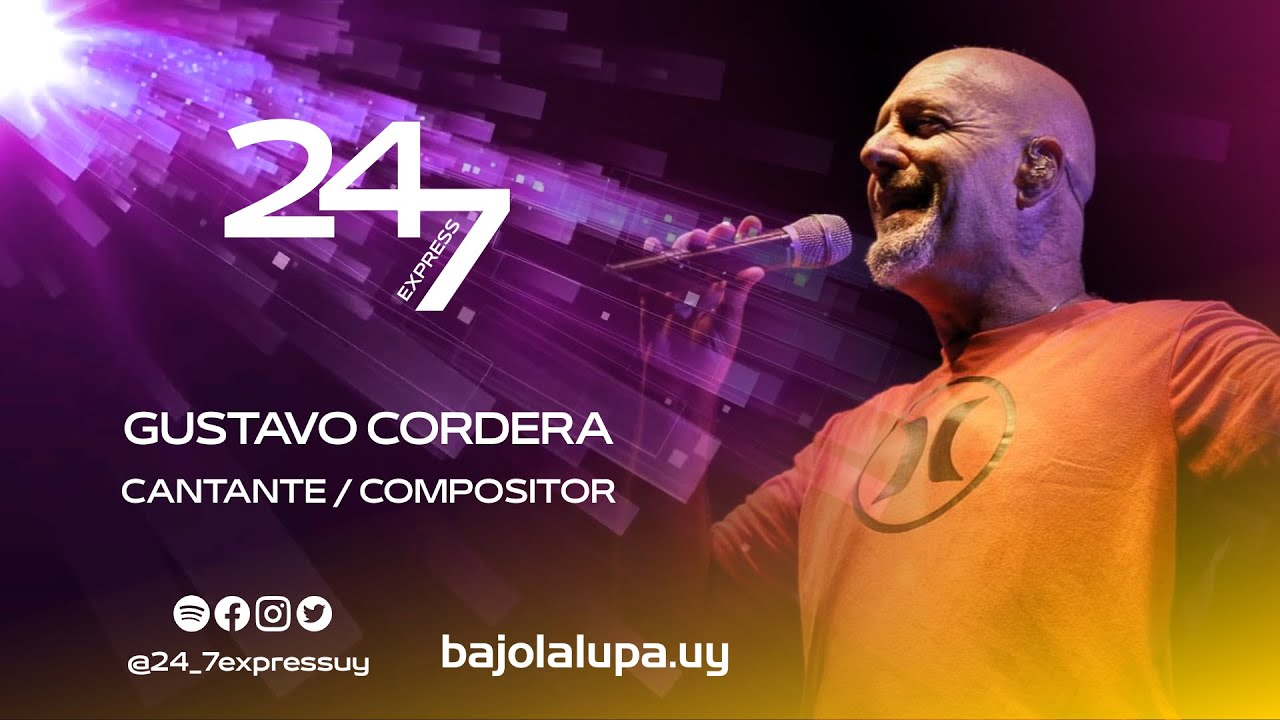 Entrevista a Gustavo Cordera en 24/7 Express 09-03-2022 (Parte 1 de 2)