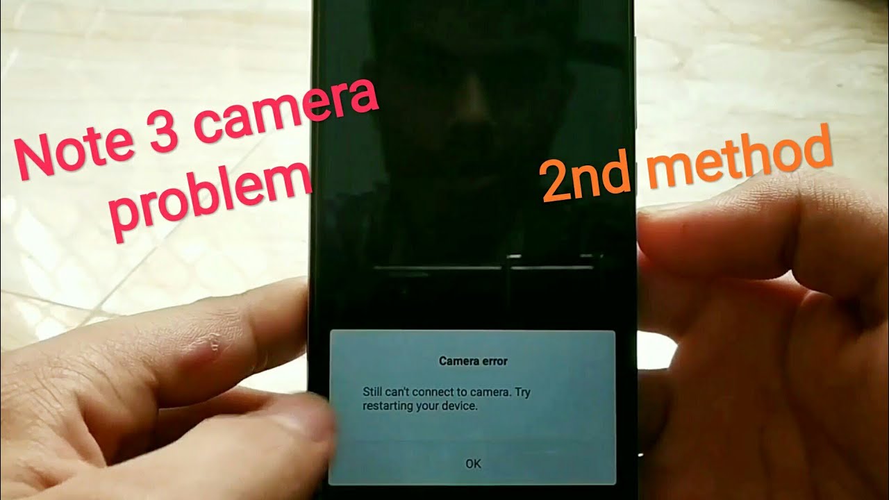 Xiomi redmi note 3 camera problem | what to do when xiomi redmi note 3 camera not working