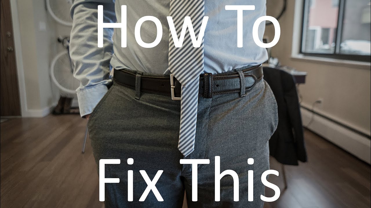 How To Shorten/Tailor A Tie