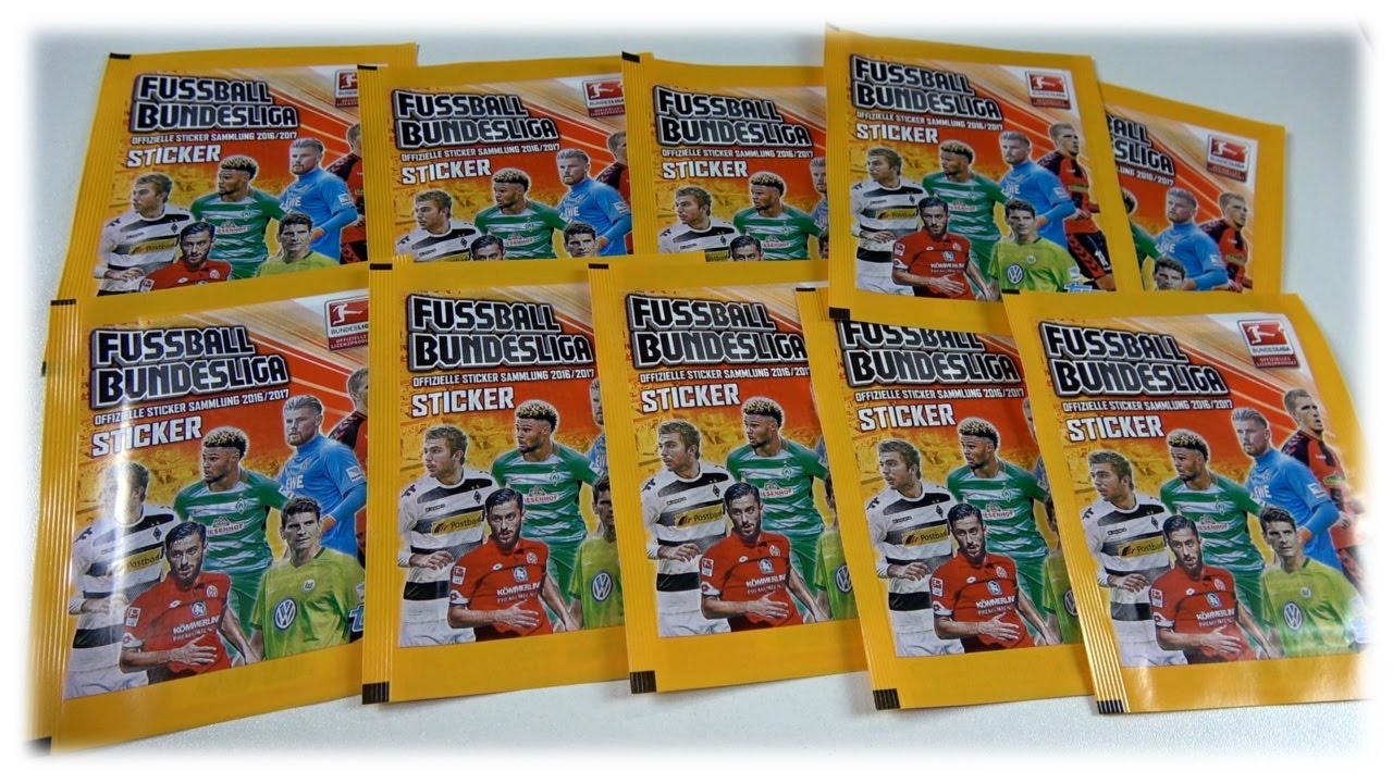 BUNDESLIGA STICKER 16/17 TÜTEN OPENING | PacksUnited