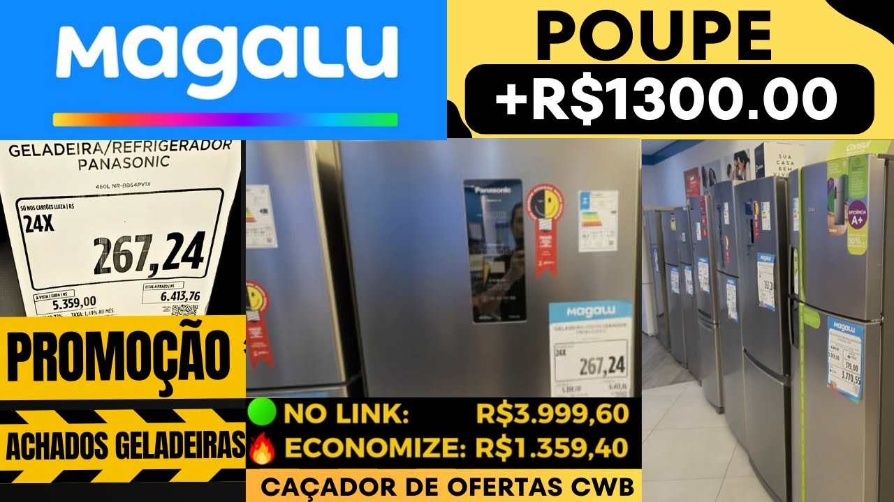 GELADEIRA INOX: O segredo para economizar +R$ 1.300 em Curitiba! 😱❄️