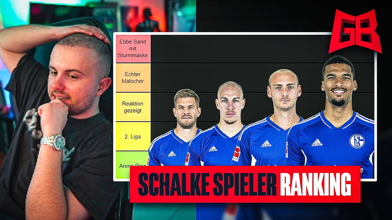 GamerBrother RANKED alle SCHALKE SPIELER der BISHERIGEN SAISON ( 25. SPIELTAG ) 😱