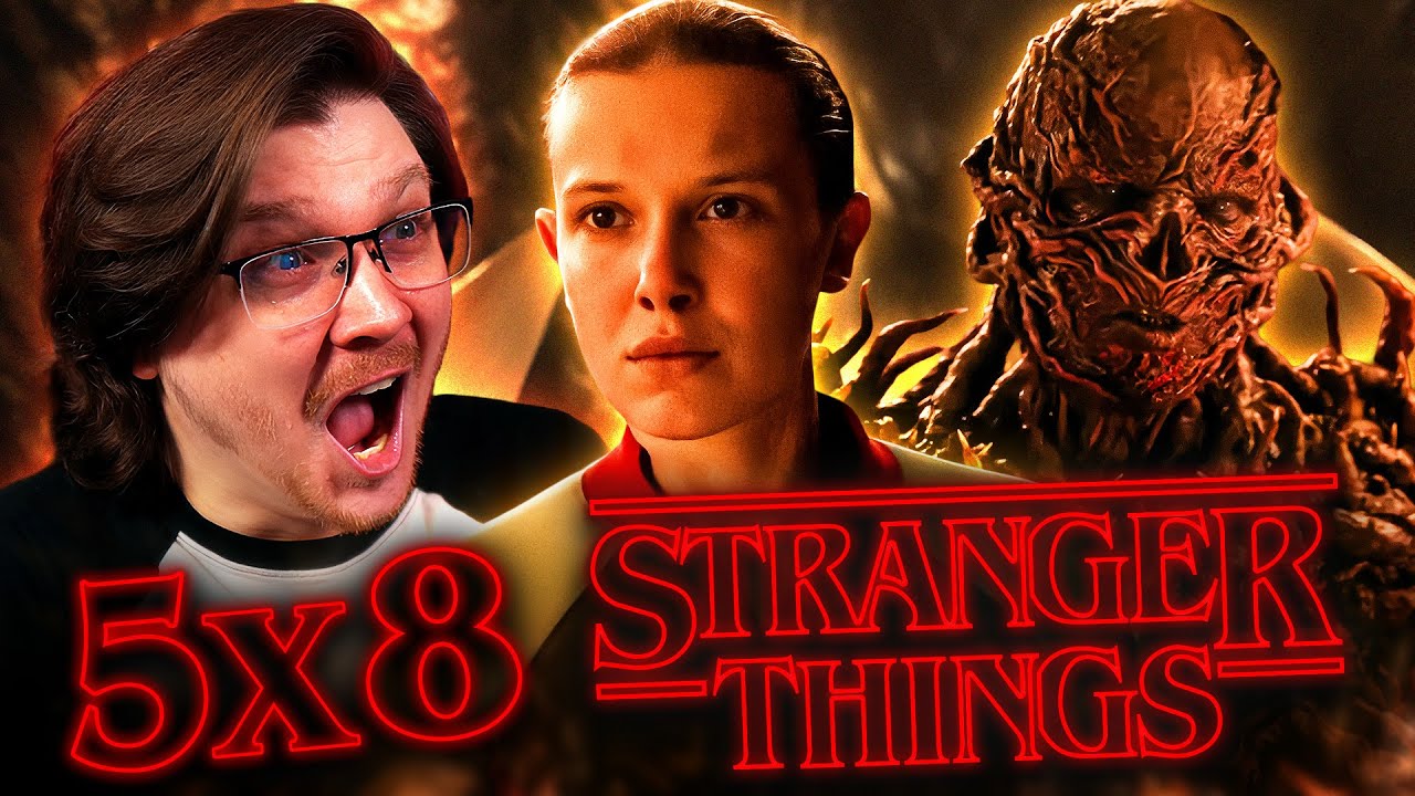 STRANGER THINGS 5x8 REACTION | Chapter Eight: The Rightside Up | Series Finale | Review