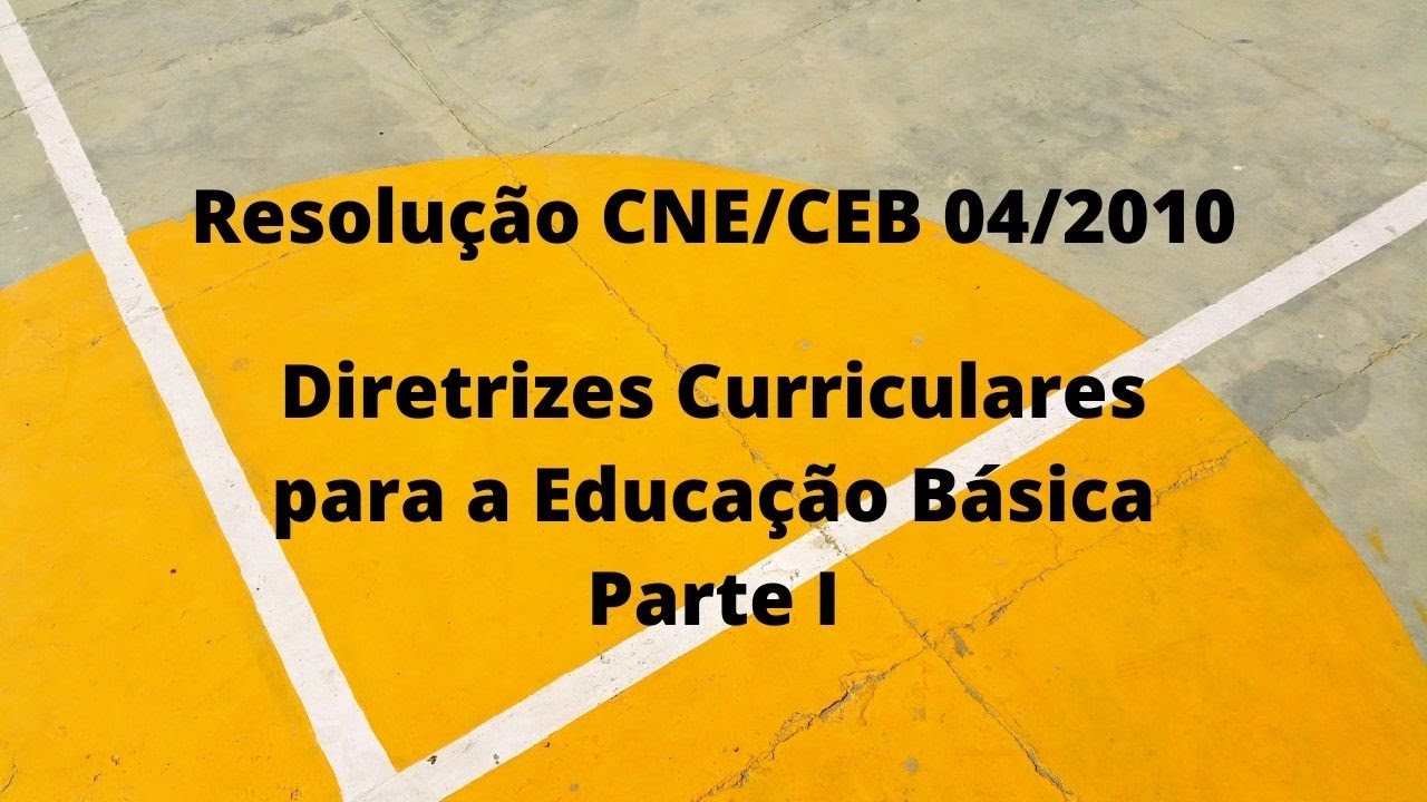 Resolução 04/2010 - Diretrizes Curriculares para a Educação Básica