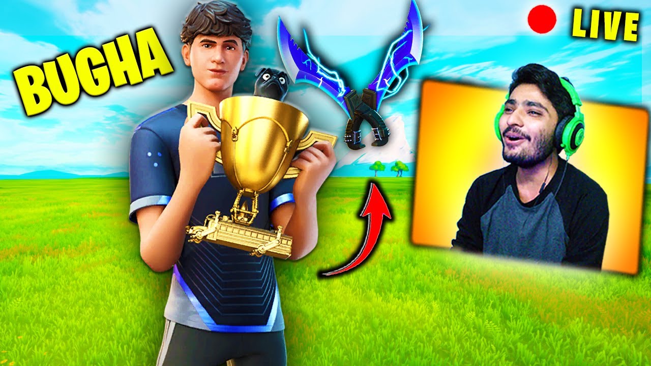 LATE GAME TRIOS BUGHA CUP Fortnite 🔴LIVE🔴 | Fortnite India Quasar