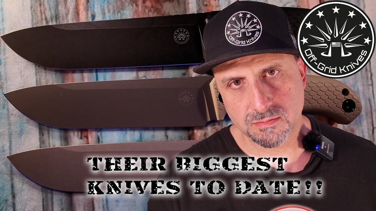 BEAST MODE🦍 FOR UNDER $100.00-TRACKER X3 & TRACKER XXL @Off-Grid Knives