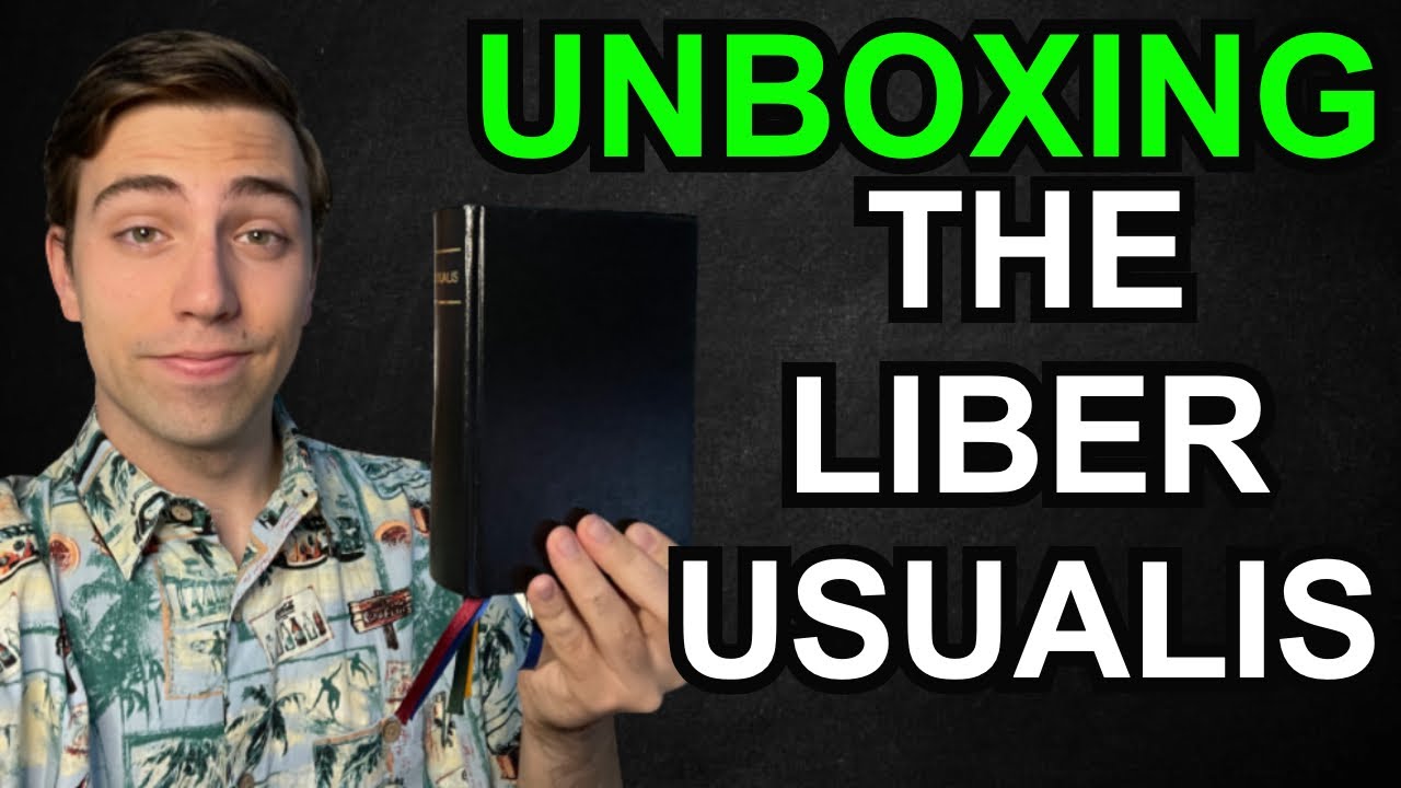 Unboxing the Liber Usualis!!!