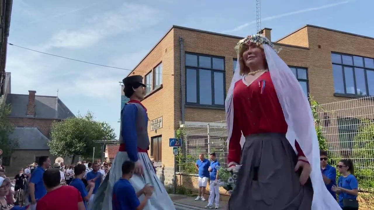 Les G&eacute;ants de Maffle - Ducasse de Maffle 2022 ( Dimanche 17 Juillet )
