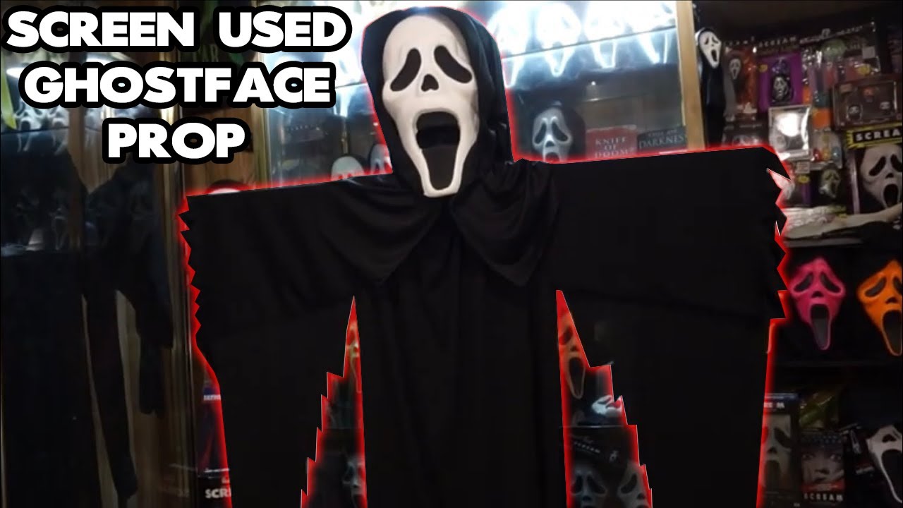 Screen Used Scream 4 Ghostface costume unboxing!