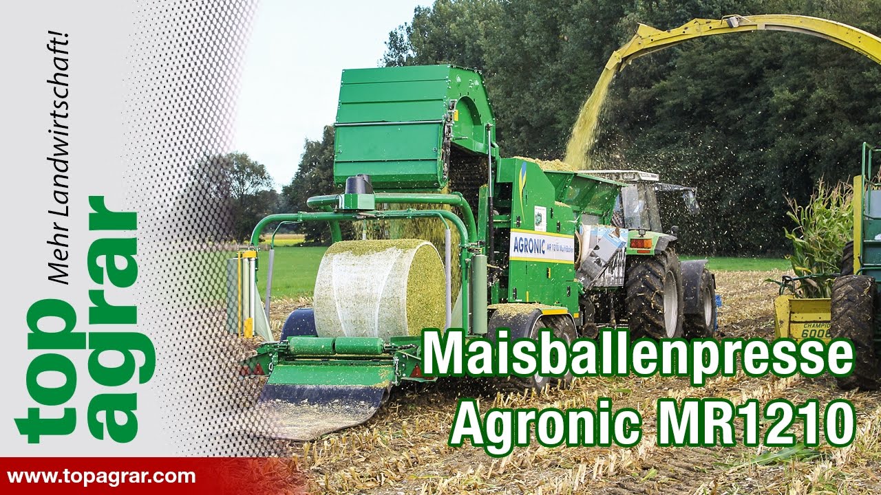 Maisballenpresse MR1210 MultiBaler von Agronic