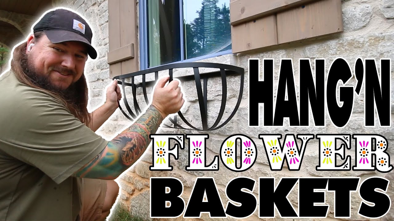 How To Hang Flower Boxes | How to Mount Planters and Window Boxes on Brick, Stone, Stucco, or Block