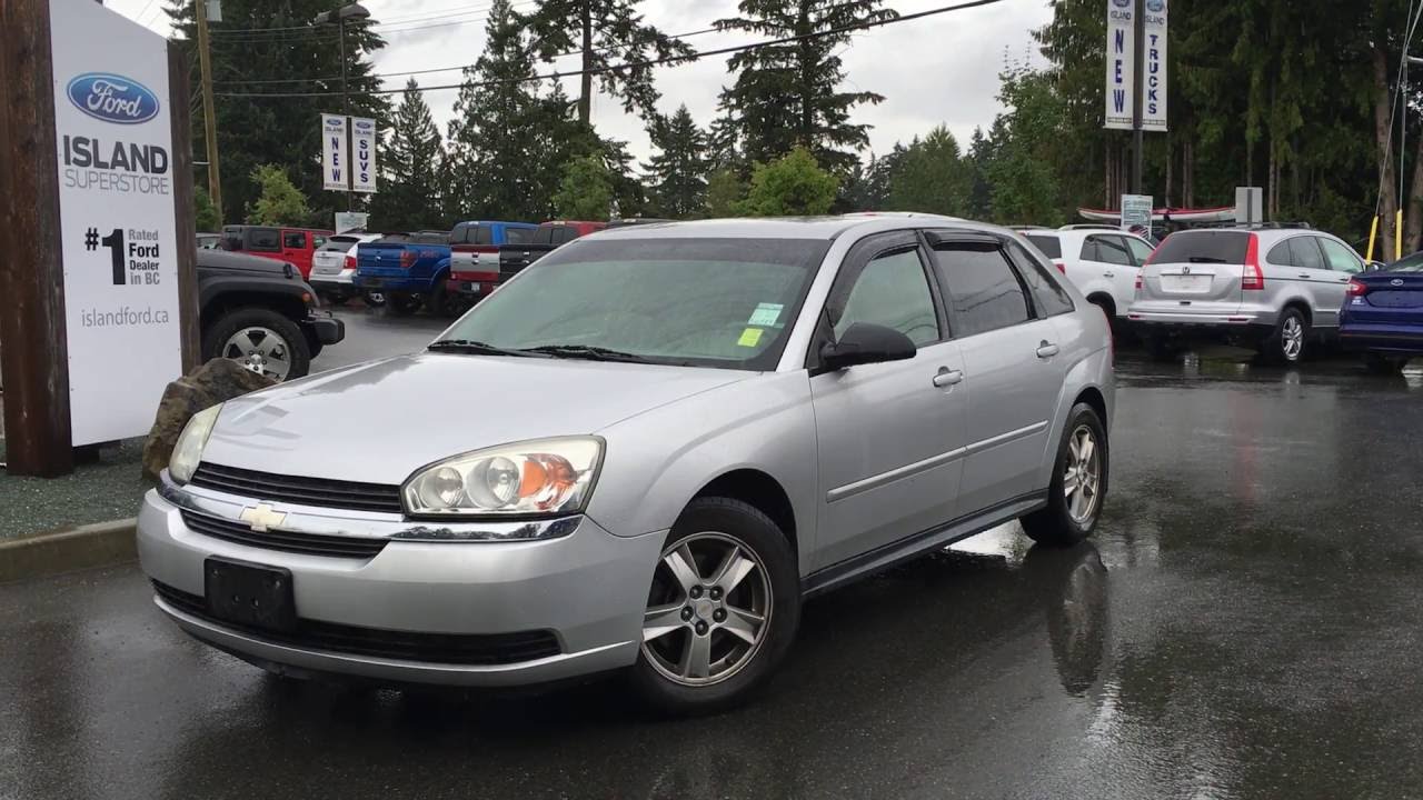 2004 Chevrolet Malibu Maxx LS W/ Two Rear Moonroofs Review | Island Ford