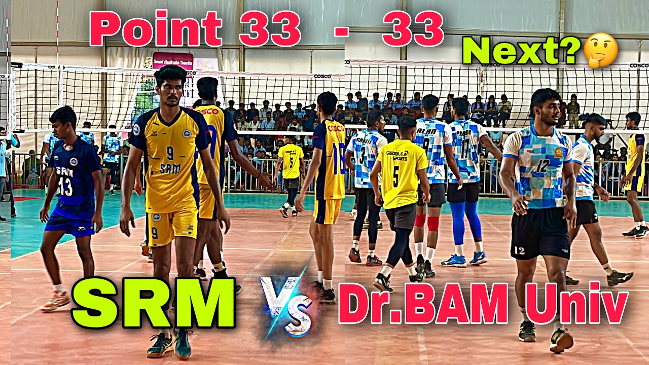 Both Team On Fire 👌 SRM Vs Dr.Bam University 💥 33-33 😱 Next?? Quarter Final’s