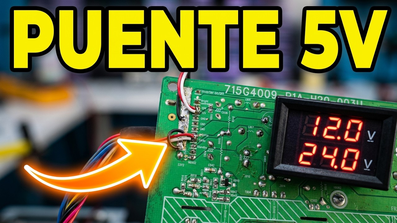 COMO Activar Cualkier FUENTE de TV LED LCD