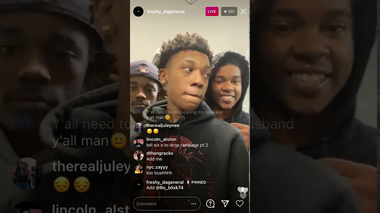 Freshy DaGeneral (MIS) & DThang Gz (RPT) On Live (Says They All On WoooK Timing, Song Coming)