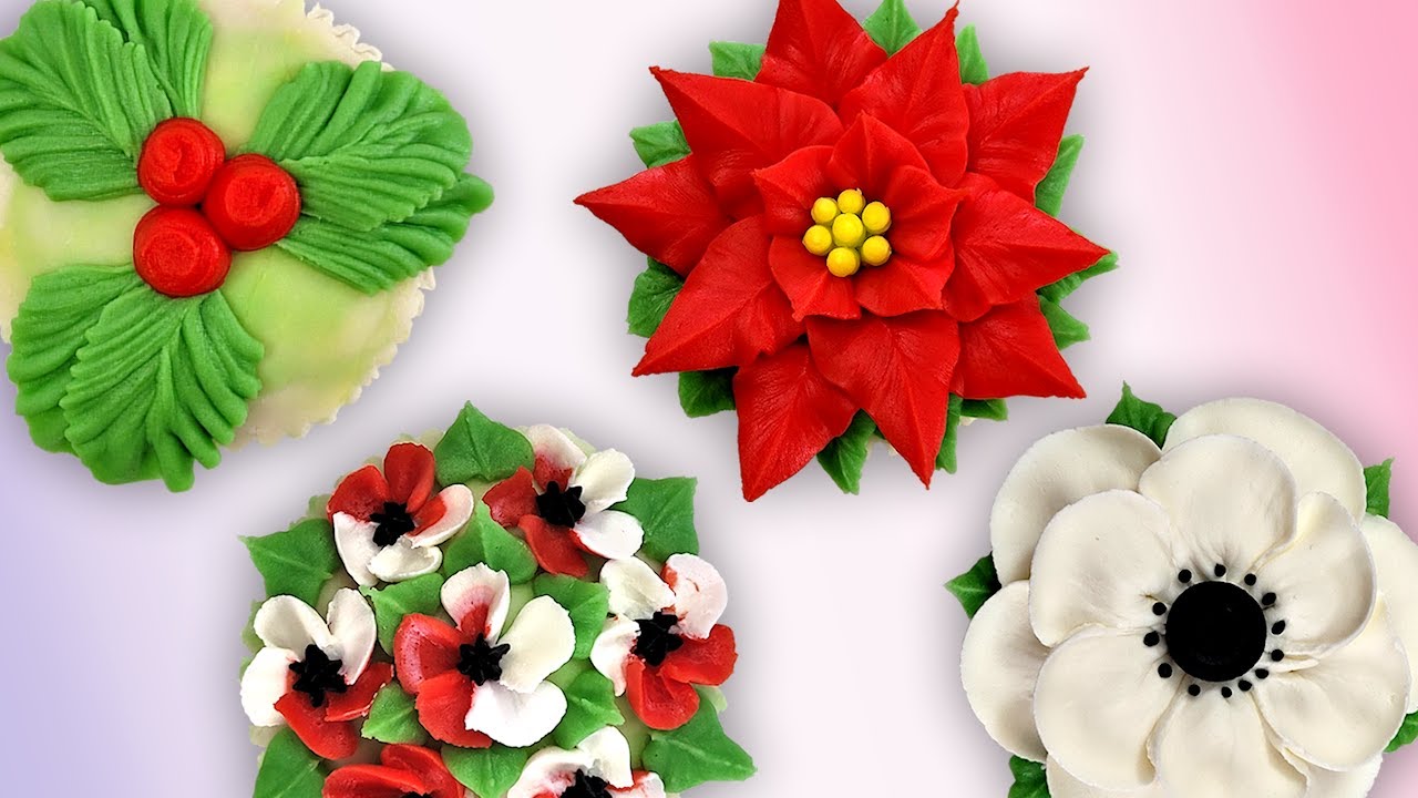 Four Christmas Cupcake Designs That Are Absolutely Stunning