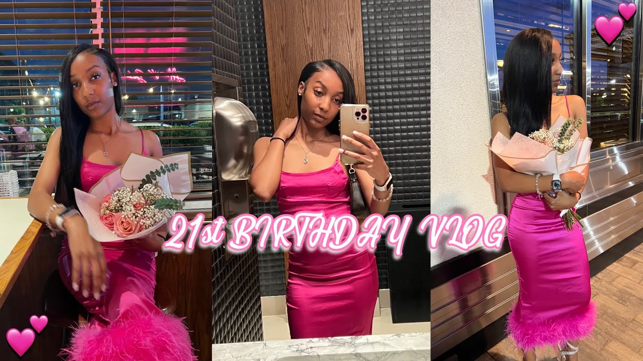 21st BIRTHDAY GRWM + VLOG | LASHES , HAIR , NAILS , PAMPERING , ETC  |