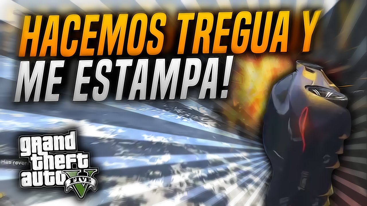 GTA V CARRERA LOCA! HACEMOS TREGUA Y ME ESTAMPA!! WALLRIDES + ESPIRAL MARITIMA! xFaRgAnx